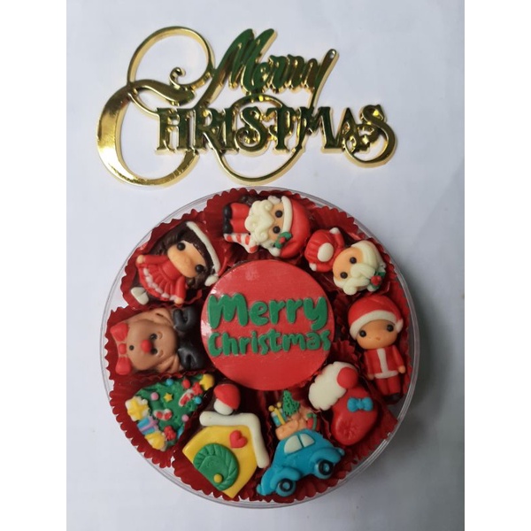 

Cokelat edisi natal kemasan toples