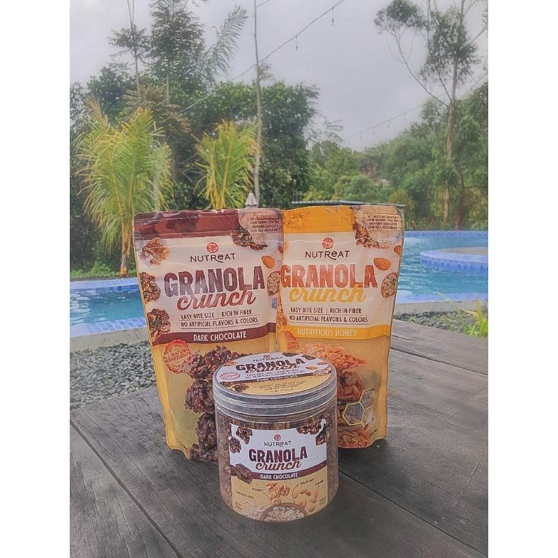 

NUTREAT GRANOLA CRUNCH ! GRANOLA CRUNCH NUTREAT BALI CEMILAN SEHAT DARI BAHAN ALAMI TANPA PENGAWET !