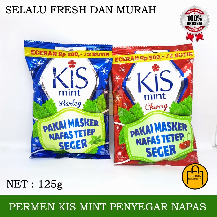 

PERMEN KIS PENYEGAR NAPAS BARLEY CHERRY BAU NAFAS