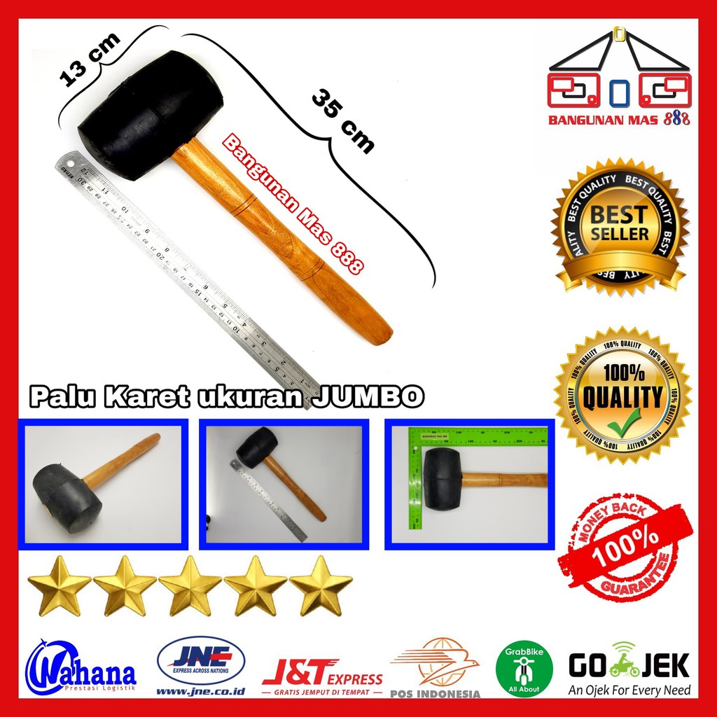 PALU KARET JUMBO - PALU PASANG KERAMIK - PALU PASANG GRANIT - PALU ELASTIS