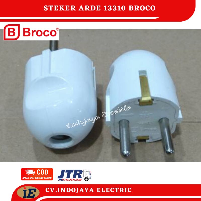 Steker Arde Broco 13310 Colokan dengan Arde