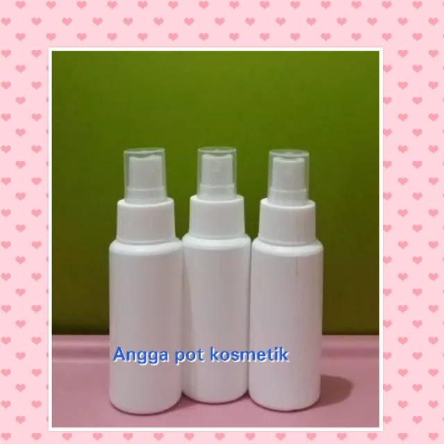 Botol hdpe spray 60ml putih