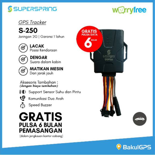GPS TRACKER S250 SUPERSPRING