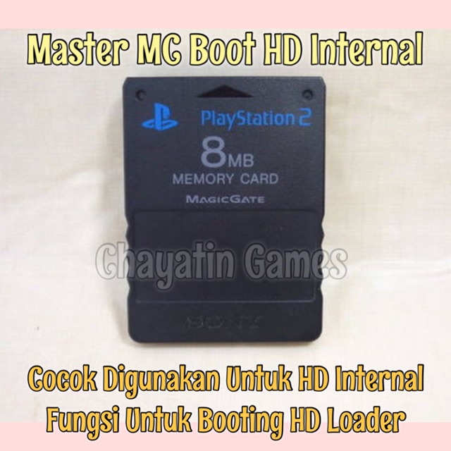 MC Boot Master HD Internal - MC Boot HD Loader Internal PS2