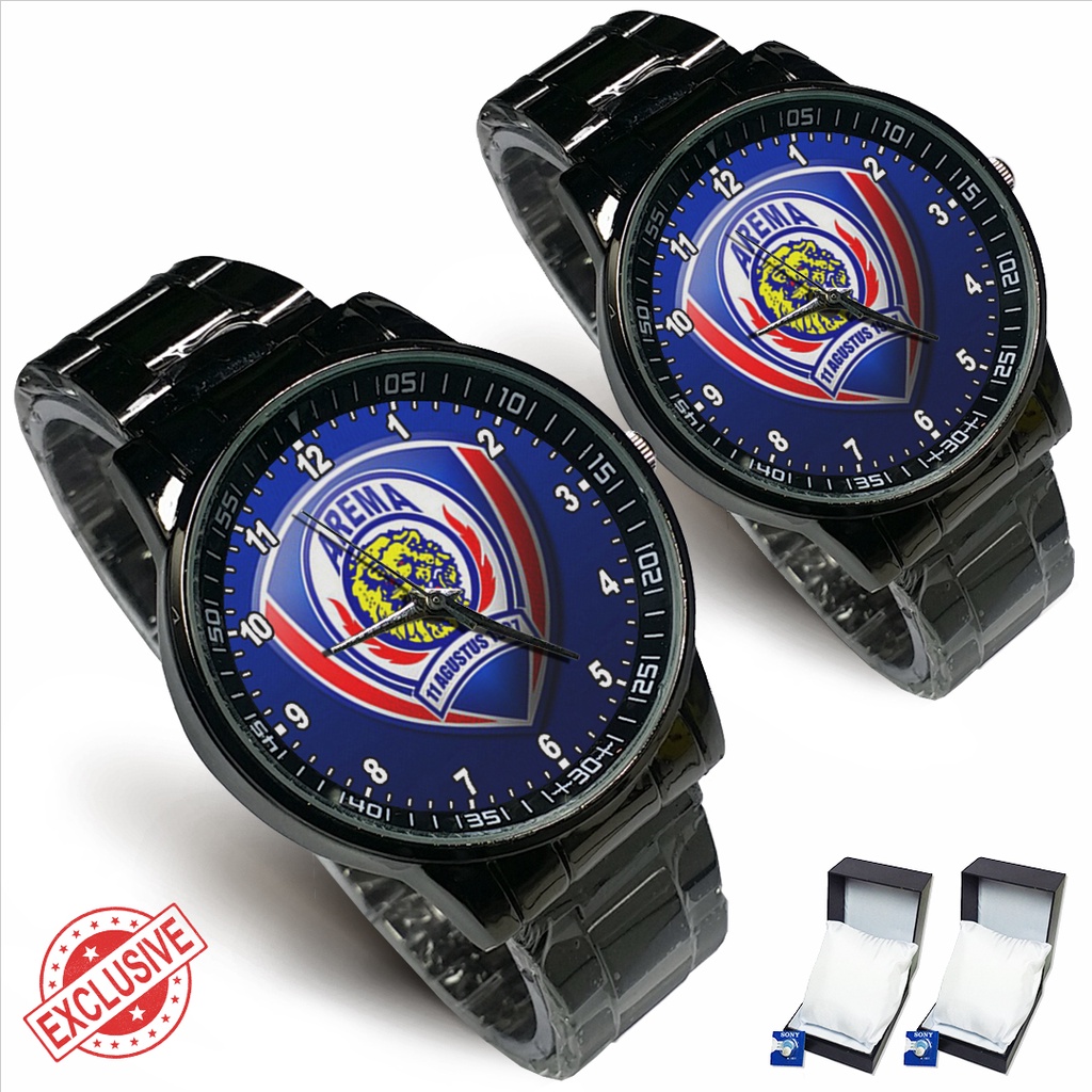 Jam Tangan Rantai Couple AREMA 11 AGUSTUS 1987 - 1 (Awesome)