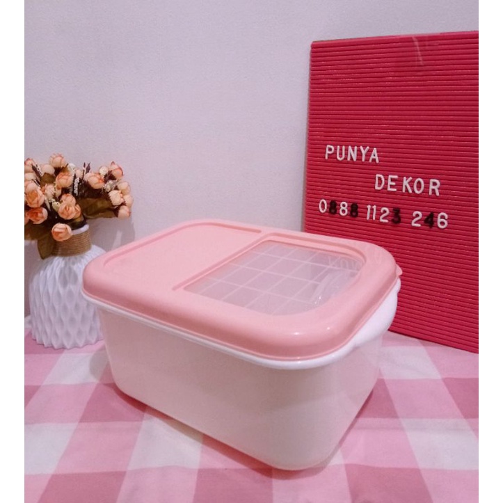 Tempat wadah beras rice storage