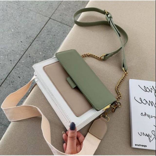 LT1736  Tas fashion import elegan wanita cantik