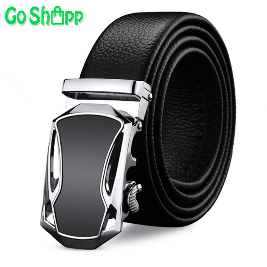 Gesper Pria Kulit PU Import - Ikat Pinggang Pria Model Rel Import - Sabuk Gesper Cowok Kulit Terbaru - Tali Pinggang Cowok Import Model Terbaru - Gesper Cowok Men Belt Import [IP03]