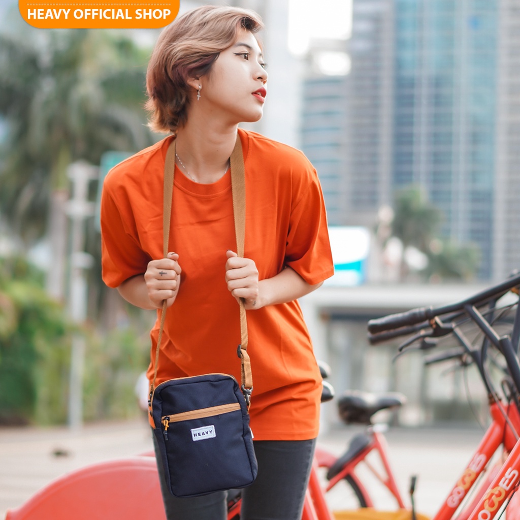 Tas Selempang Cowok Heavy Original Slingbag Nykew Carbe Series - Tas Selempang Bahu Pria [ Heavy Official Shop ]