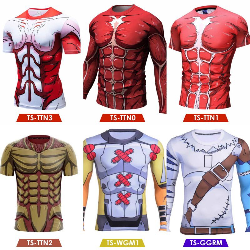 KAOS ANIME WAIFU Full Print Custom Suka suka Bahan Sintetis