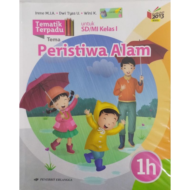 Buku tematik terpadu kelas 1 tema 1H