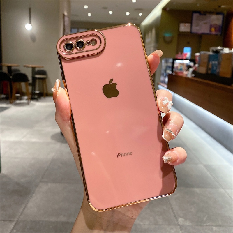 Tas Bahu / Selempang Bahan Kulit Pu Untuk WanitaCase Pelindung Lensa Aneka Warna Untuk Apple iPhone 11 Pro MAX 7 Plus 8 Plus X XS MAX XR