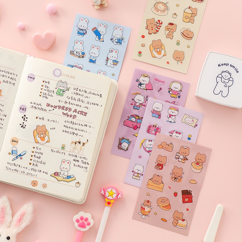 

baejoy.sticx || Stiker Pet Kreatif Diy Untuk Dekorasi Scrapbook / Stationery Sekolah
