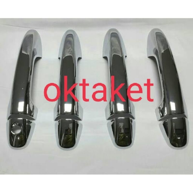 Cover handle all new Innova 2016 2021  Hitam Chrome