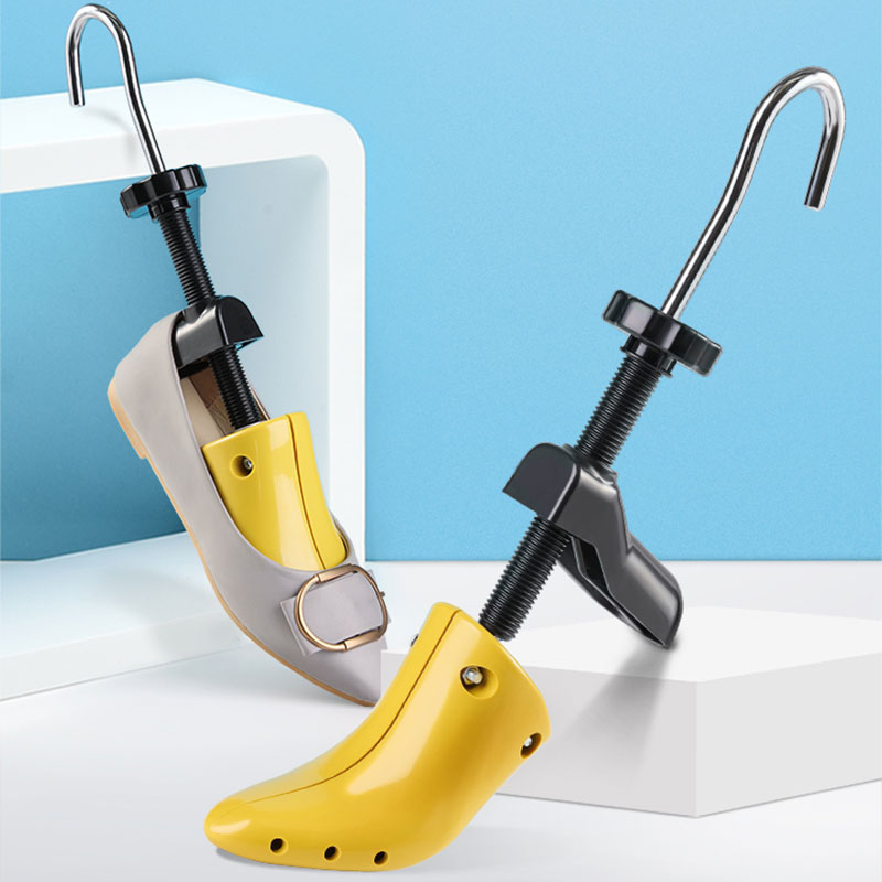 Alat Perawatan Sepatu, Sesuaikan Ukuran Sepatu Kebesaran, Adjustable Shoe Tree Stretcher Expander Bahan Plastik untuk Size 35-47