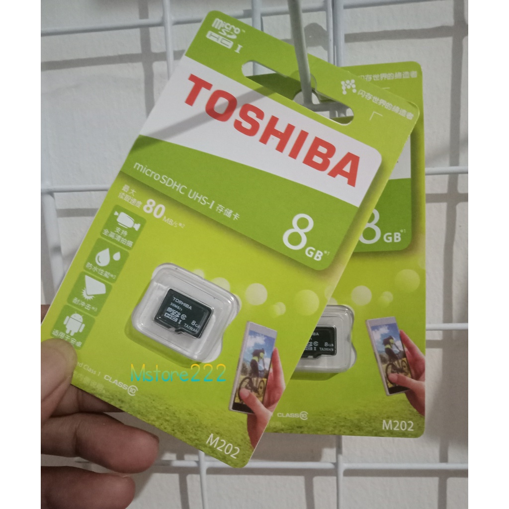 Memory Toshiba 8GB / Memory Card 8GB / Micro SD / MMC Toshiba HP
