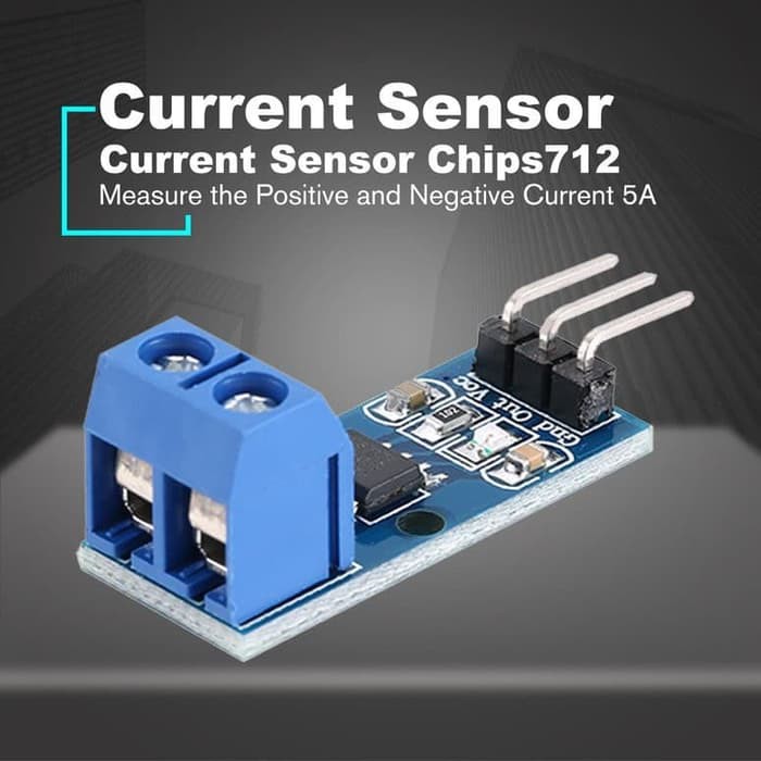 ACS712 5A AC &amp; DC Hall Effect Current Sensor Module