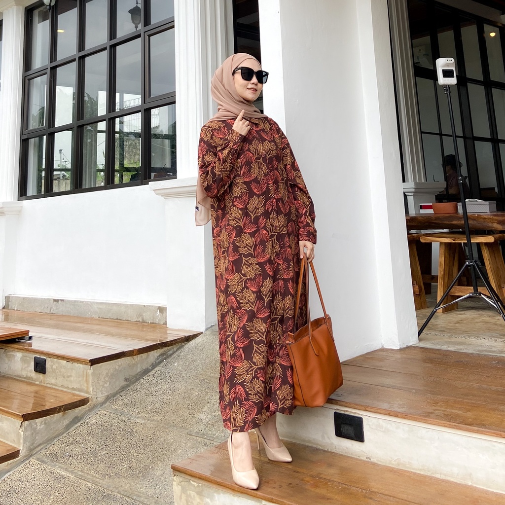 FASH - LONG TUNIK MOTIF WANITA TERBARU 8391