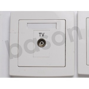 ABB AC301 CONCEPT 1 Gang TV Outlet | Socket Coaxial TV / Kabel Modem