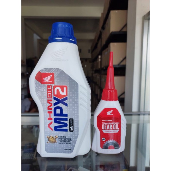 Paket Oli MPX 2 800 ml Oil Matic dan Oli Gardan 120ml