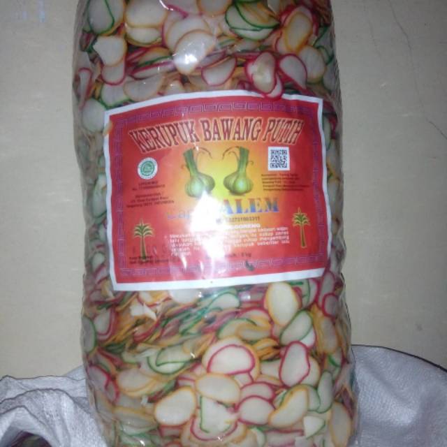 

Kerupuk bawang putih 1 bal isi 5kg