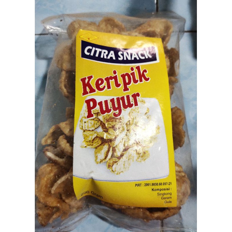 

Keripik Puyur Singkong Khas Lampung