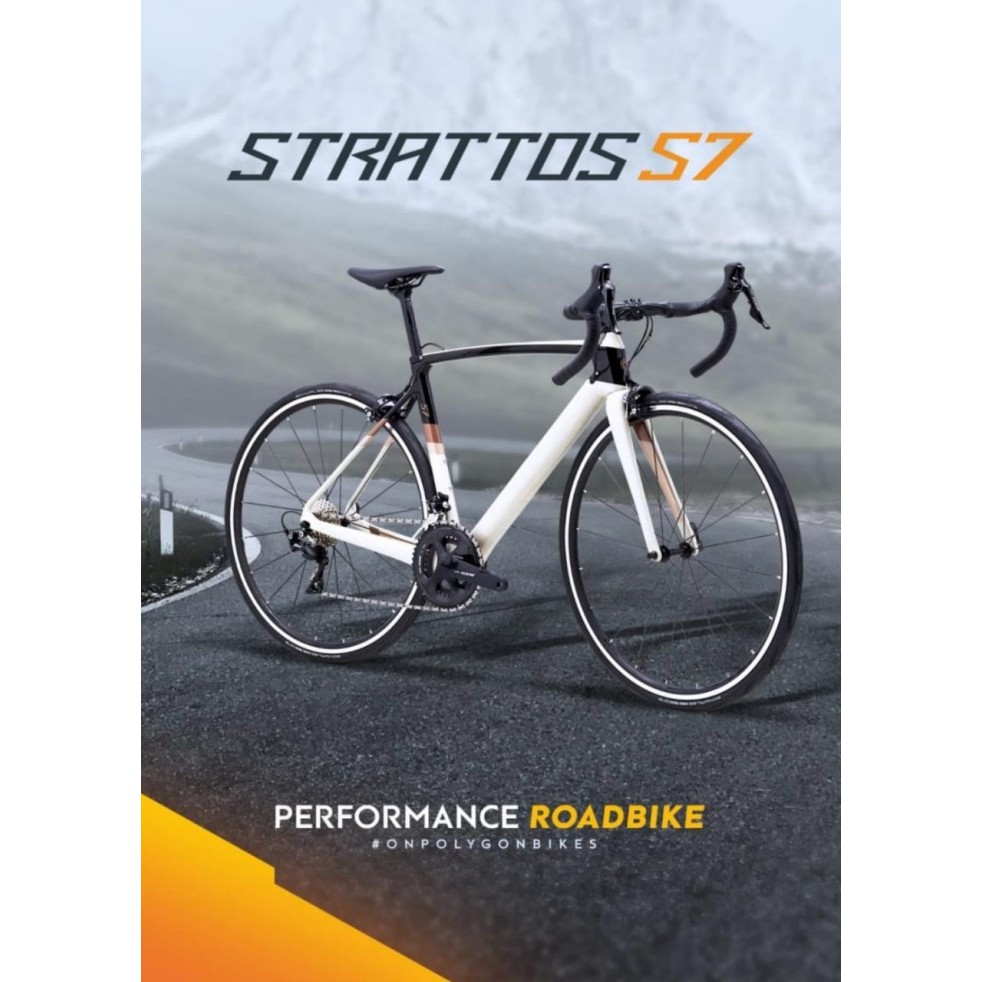 Sepeda RB Polygon Strattos S7 (Size L) ver. 2021 RimBreak