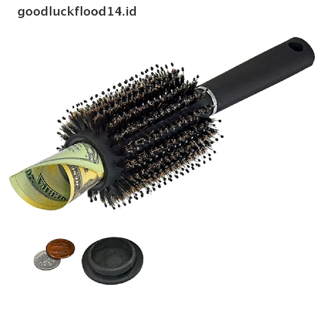 [OOID] Hidden Safes Hair Brush Style Safe box for Hide Money with Removable Lid ID