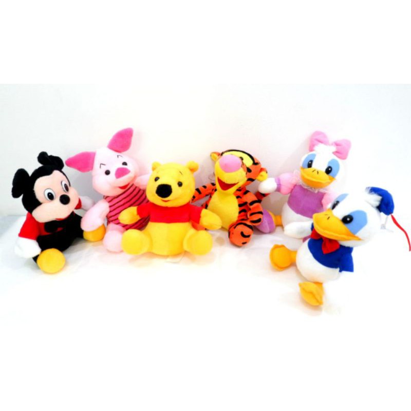 boneka disney mickey pooh donald