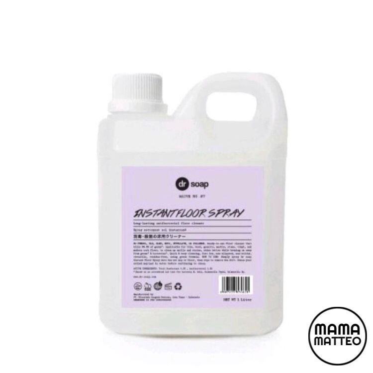 DR SOAP Instant Floor Spray 1L / Mauve / Vacuum / Robot Cleaner / BANDUNG