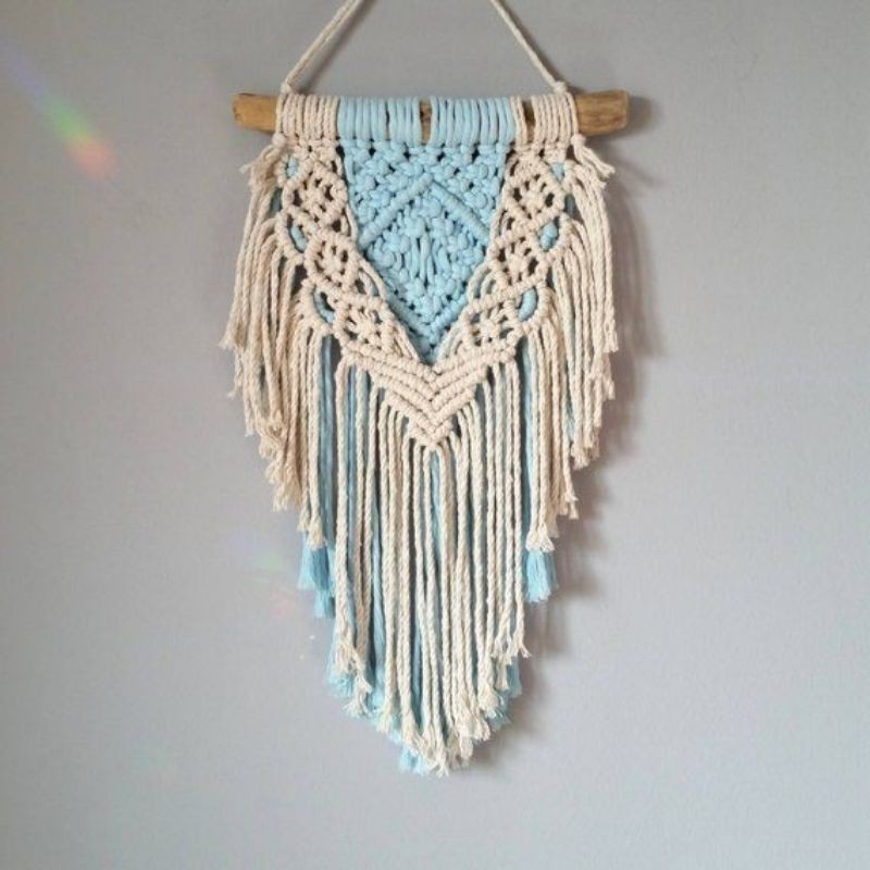 READY STOK) macrame hiasan dinding / macrame wall hanging (HD 104)