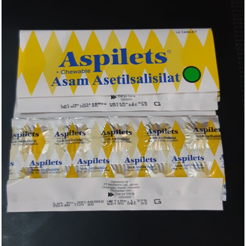 Apa obat 80 aspilets mg Efek Pemberian