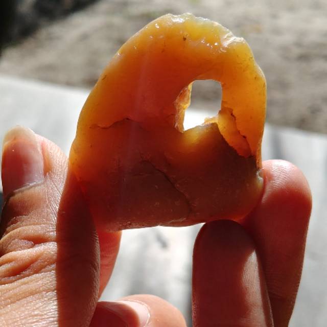 Giok Sabun Combong Kristal Alami Batu Akik