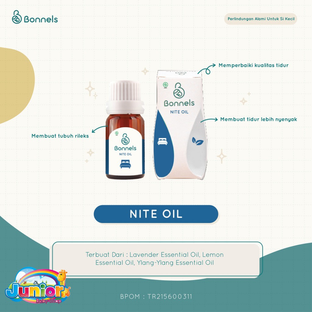 Bonnels Essential Oil Nite 10ml - Tidur Nyenyak