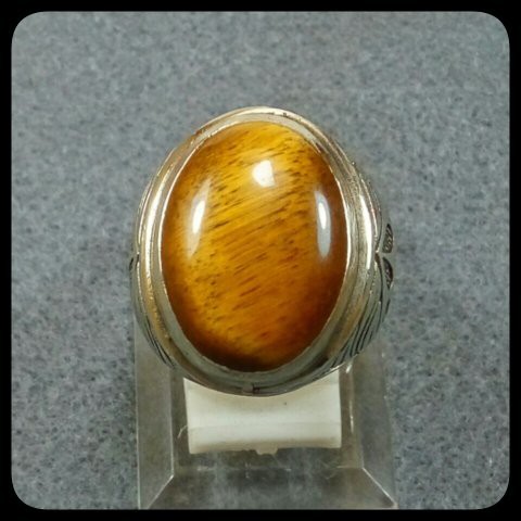 CINCIN GOLDEN TIGER EYE STER JAMINAN CAT EYES