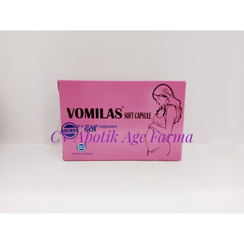 Vomilas Soft Caps isi 50 (Solas) terlaris