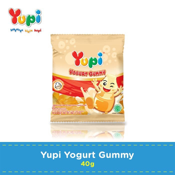 

Yupi Yogurt Gummy 40 Gram | Yupi Yogurt Gummy 40g