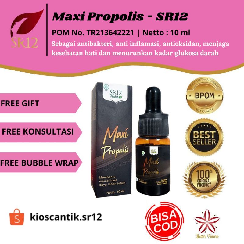 propolis Brazilian - Maxi Propolis SR12 kualitas premium