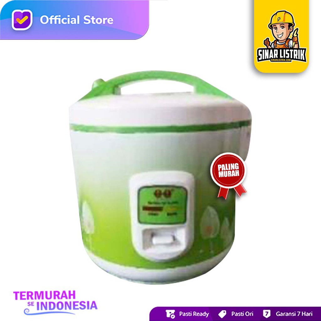 Magic Com / Rice Cooker QQ 1.8 Liter MagicCom Q2 National Penanak nasi Sinar Listrik Veteran