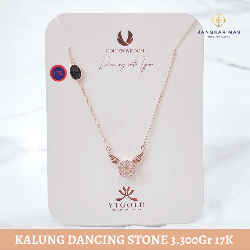 Kalung Emas Dancing Stone 3.300 Gr Golden Wisdom Igun YT Ivan Gunawan