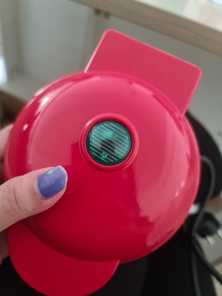 Alobon Mini Maker Waffle Elektrik/mesin Pembuat Waflle/peralatan Masak/mesin Pembuat Eskrim