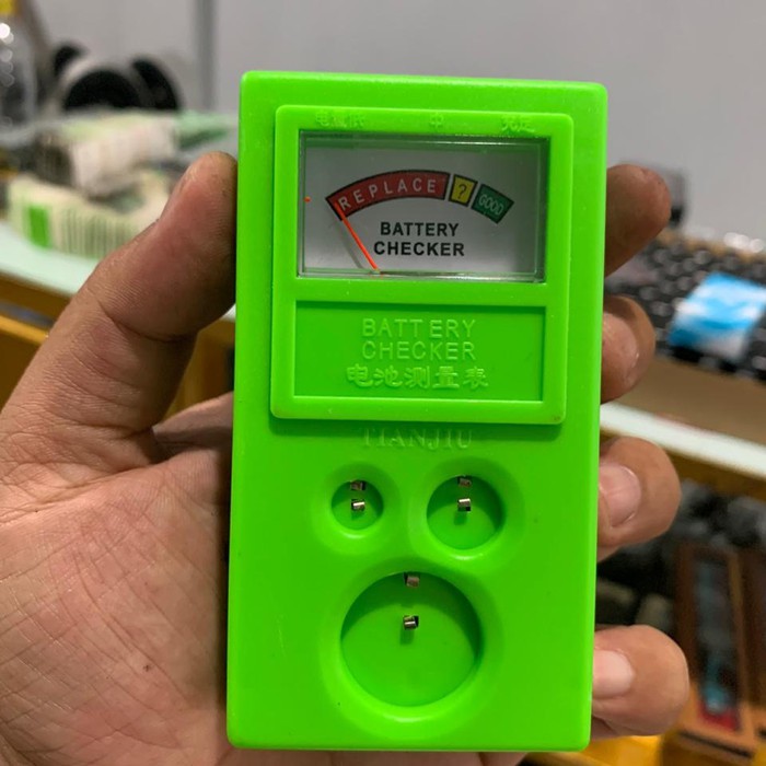 Alat tester batre baterai cek batre