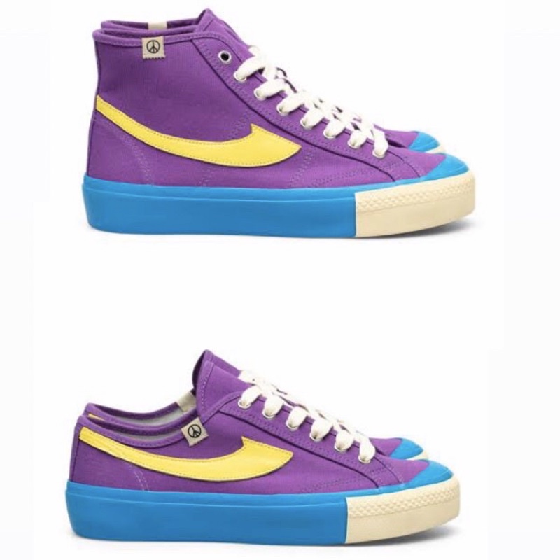Sepatu Compass Gazelle Purple Haze Low / Hi Retail Original