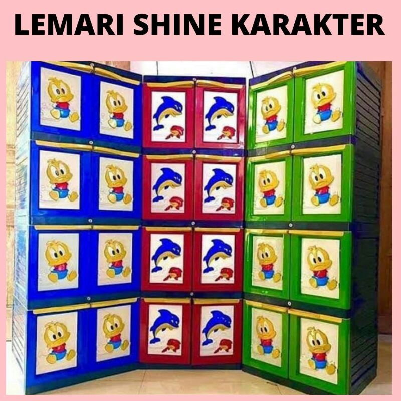 lemari plastik 4 susun