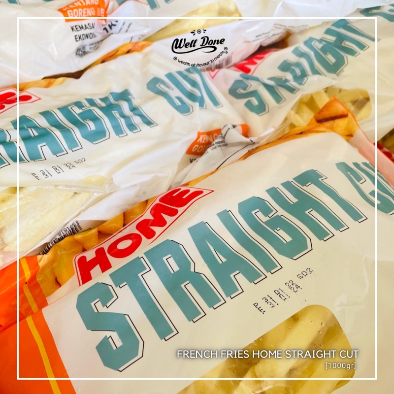 

French Fries Straight Cut Home 1000gr