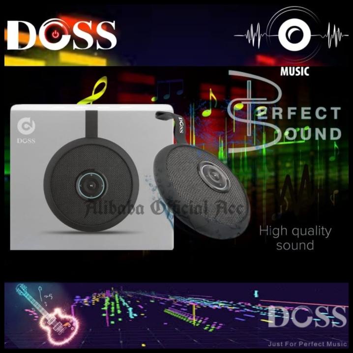 Speaker Wireless Bluetooth Doss Ds-1399 Original Perfect Bass Portable