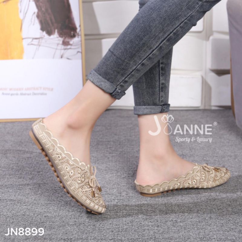 RESTOCK!! JOANNE Sepatu Slop Loafer Shoes JN8899 [ORIGINAL BRAND]