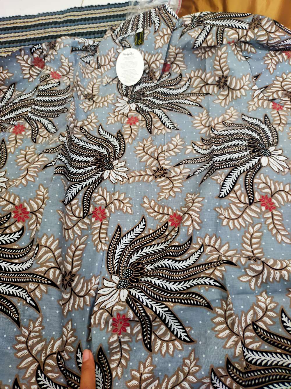 Maura Couple - Sania Ruffle Batik Couple Ori Ndoro Jowi Garansi Termurah Shopee - Batik Modern Solo