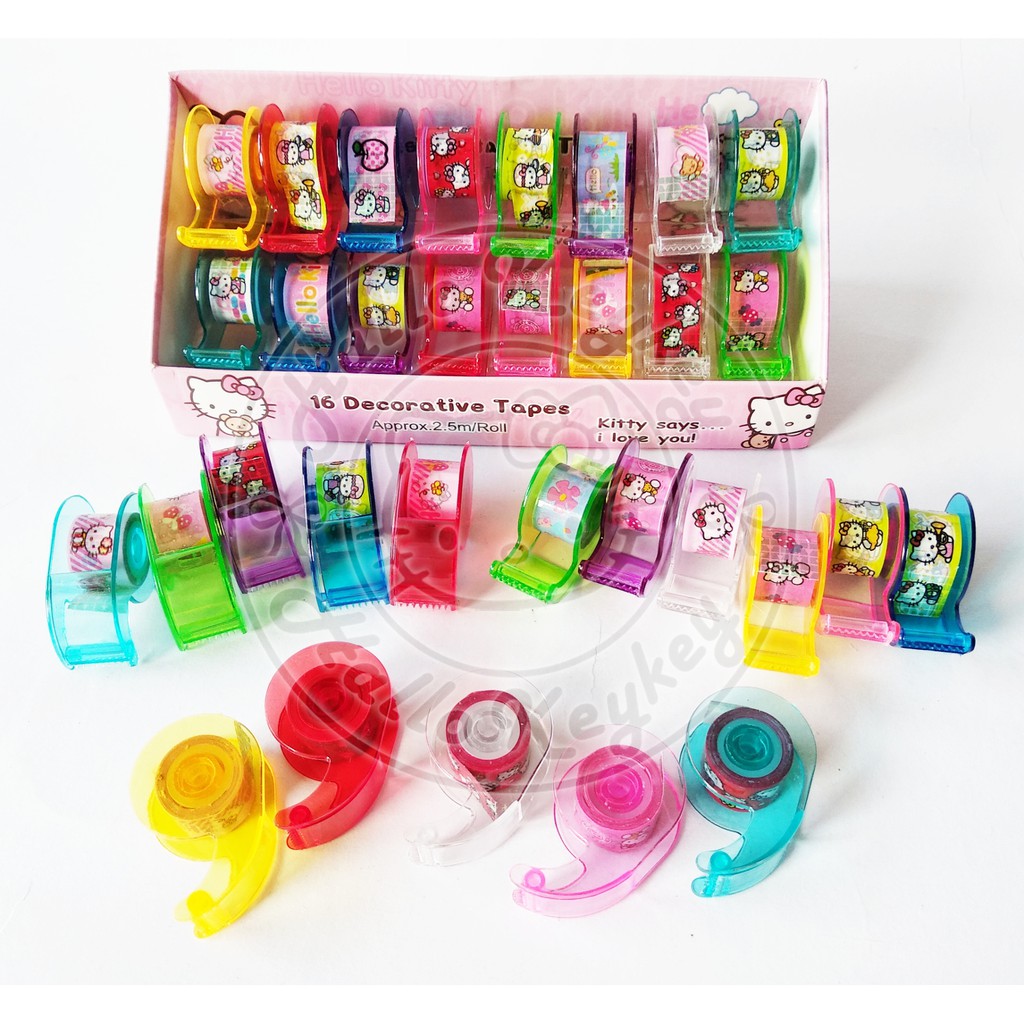 

solatip selotip isolasi mini hello kitty ecer satuan