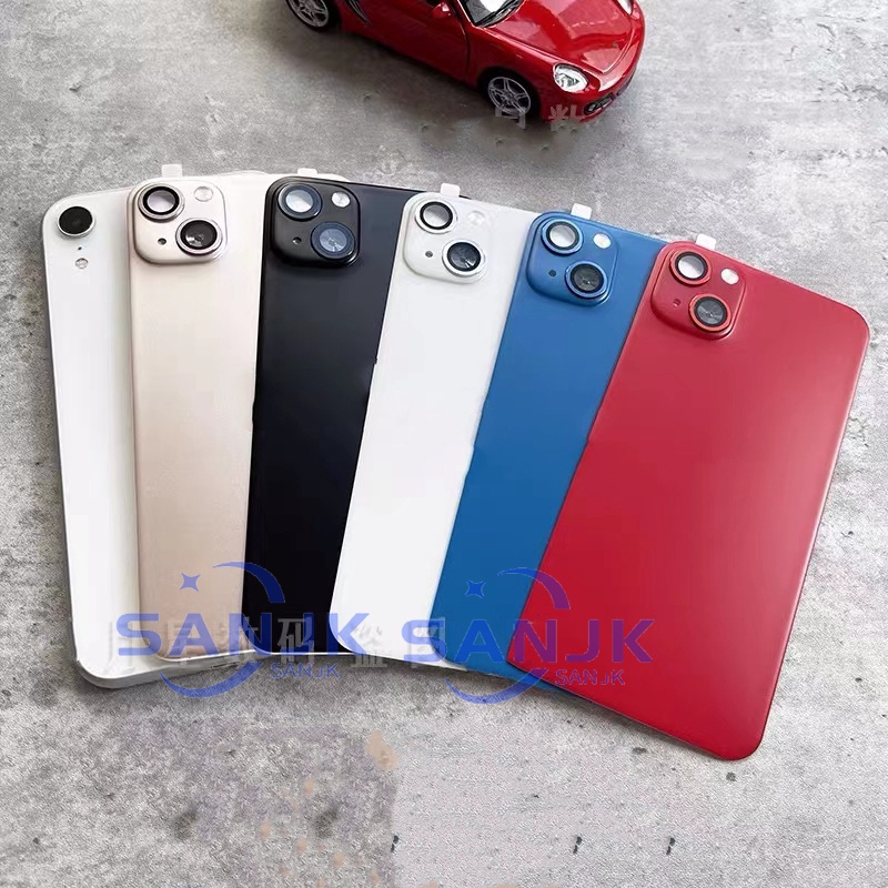 Kamera palsu untuk iPhone XR to iP 13 back film +(Casing ponsel transparan gratis)